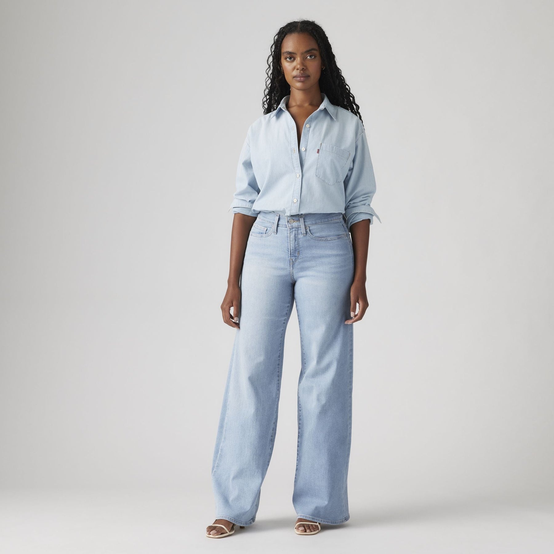 Levi Strauss & Co. 318 Shaping Wide Leg, Tall Glass of Water