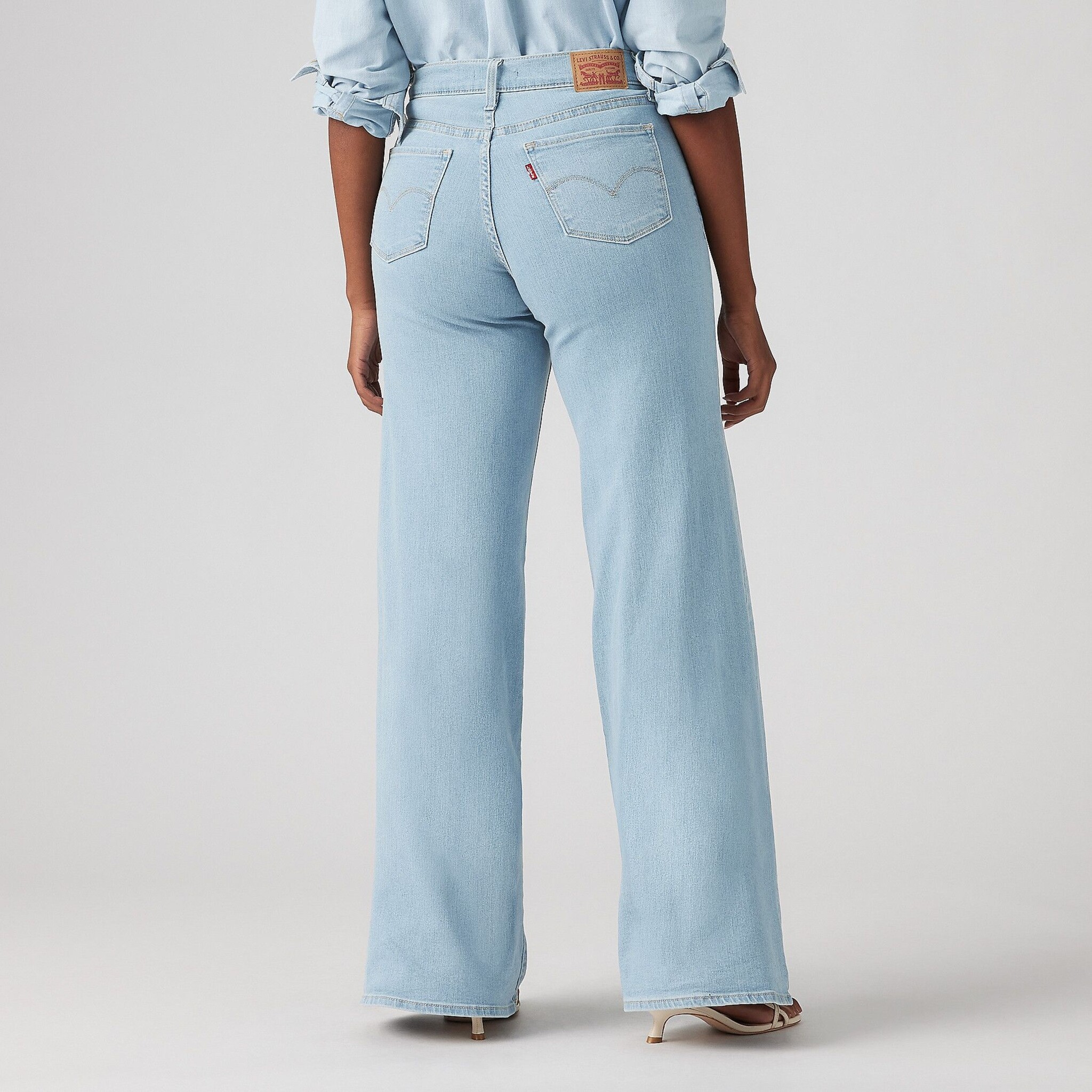 Levi Strauss & Co. 318 Shaping Wide Leg, Tall Glass of Water
