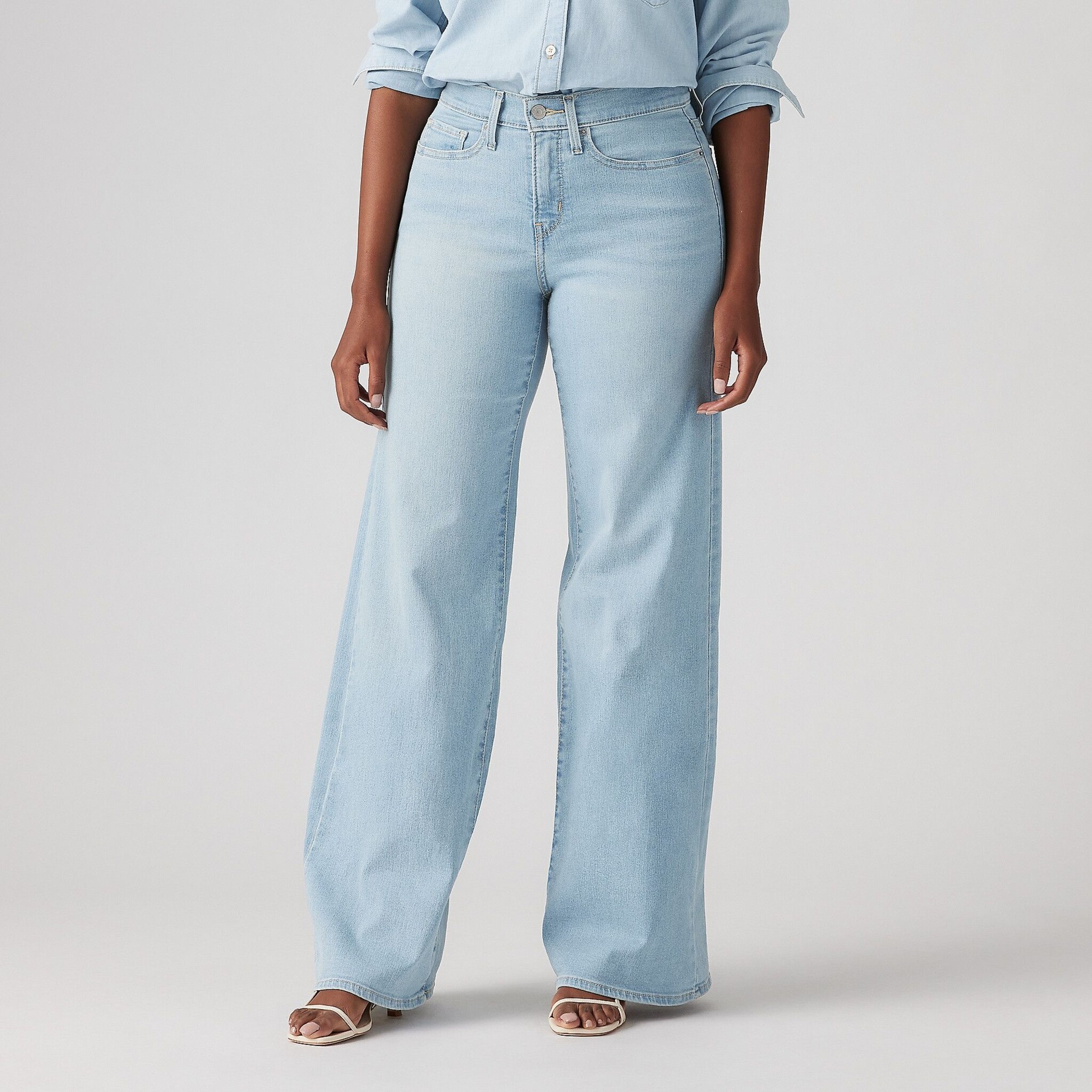 Levi Strauss & Co. 318 Shaping Wide Leg, Tall Glass of Water