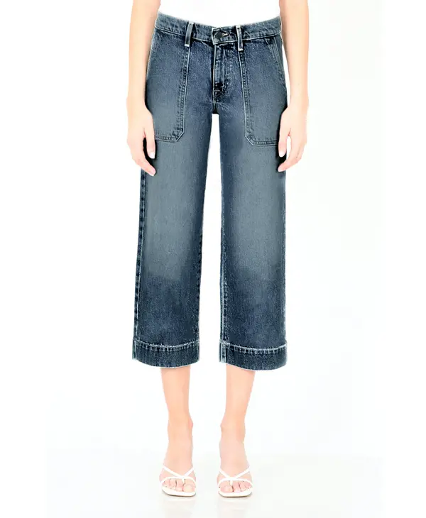 Modern American Farrah Crop, Boston Blue