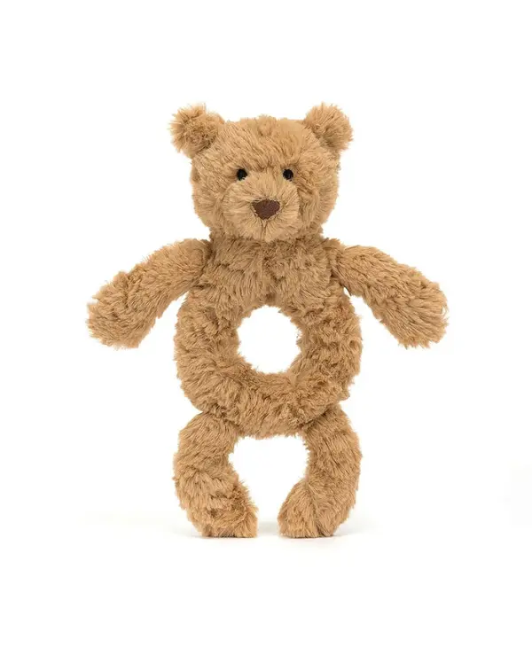 Jellycat Inc. Bartholomew Bear Ring Rattle