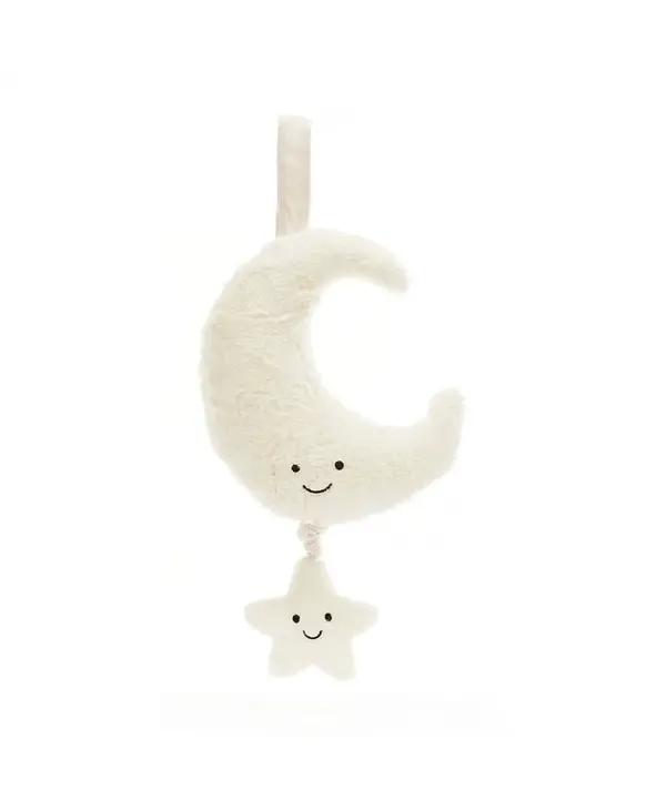 Jellycat Inc. Amuseables Moon Musical Pull
