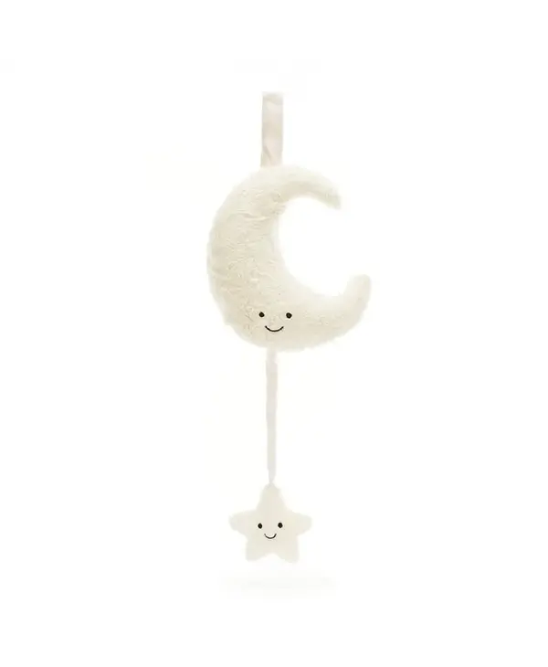 Jellycat Inc. Amuseables Moon Musical Pull