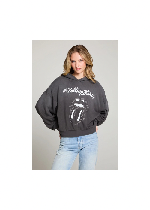 Chaser The Rolling Stones Stitched Pullover Hoodie