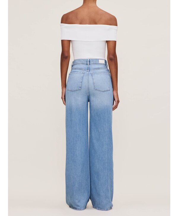 DL1961 Hepburn Wide Leg in River Bank