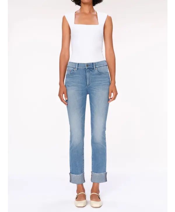 DL1961 Mara Straight in Island Park Cuffed