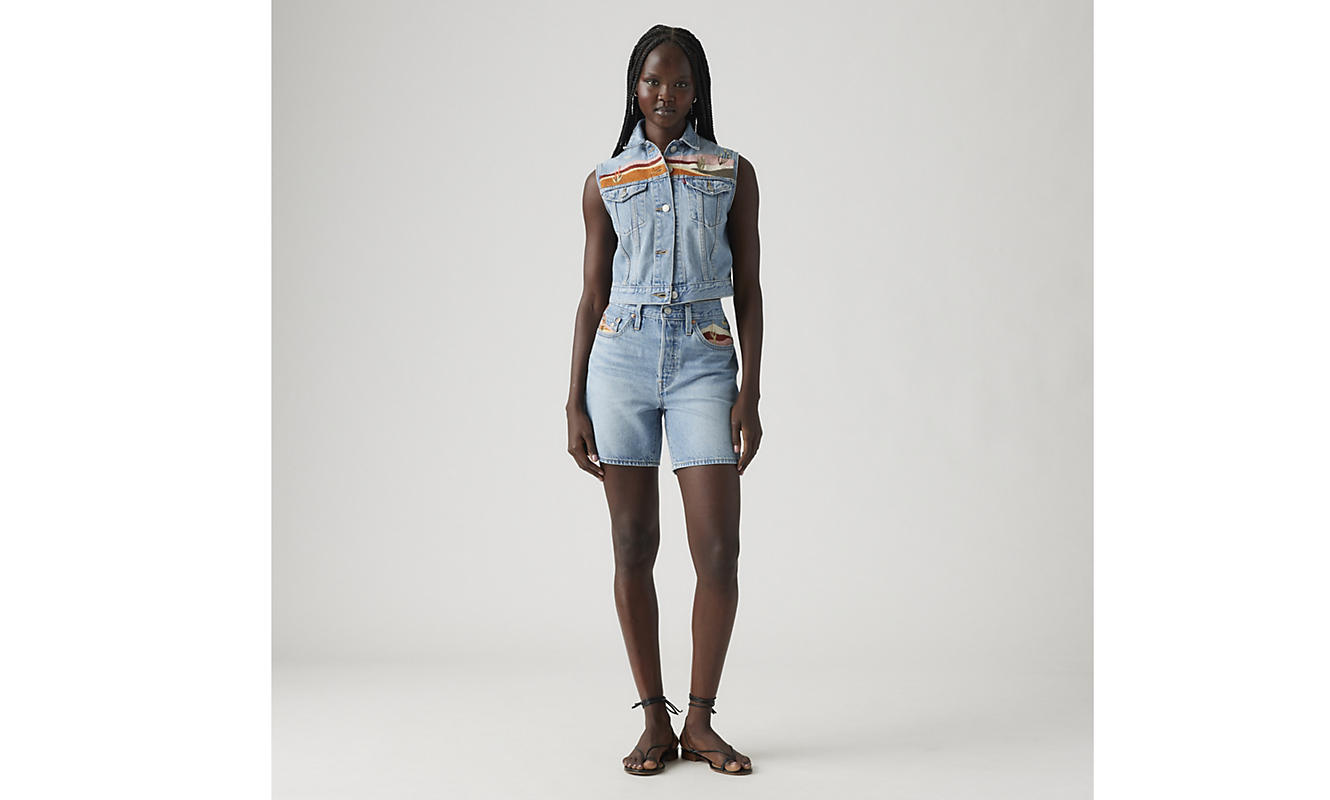 Levi Strauss & Co. 501 Mid Thigh, Desert Utopia