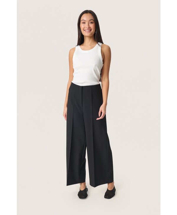 Soaked In Luxury SLCorinne Wide Cropped Pants