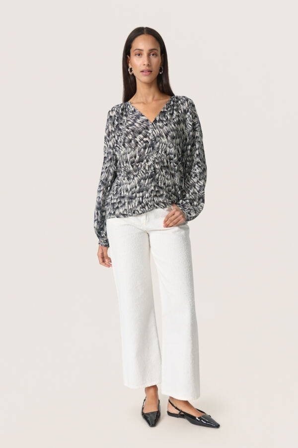 Soaked In Luxury SLZaya Spring Blouse LS