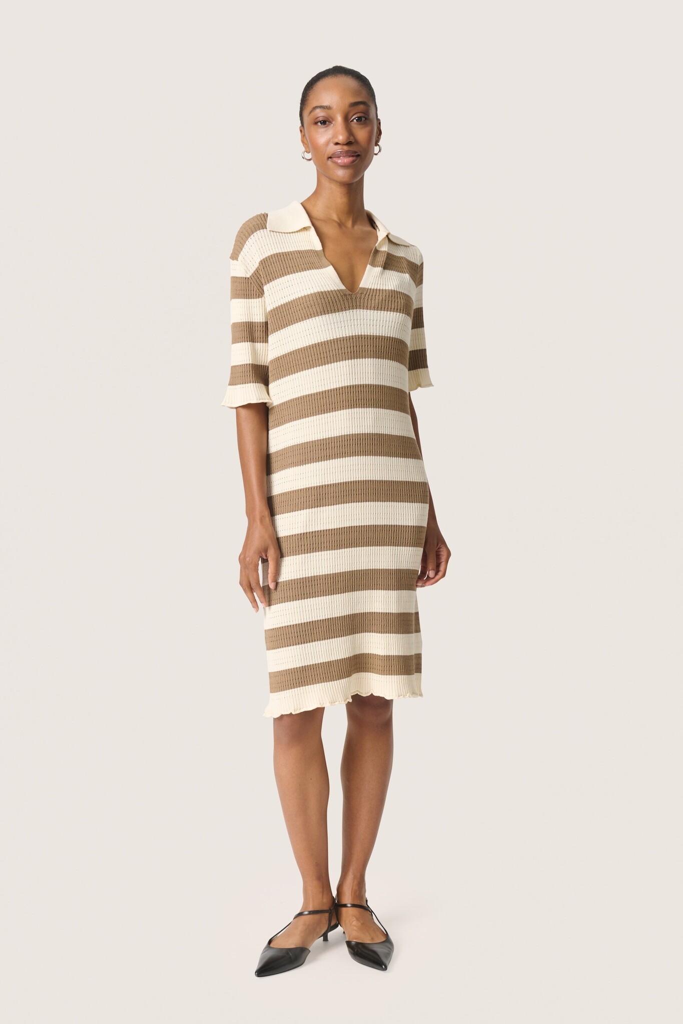 Soaked In Luxury SLLidya Polo Dress