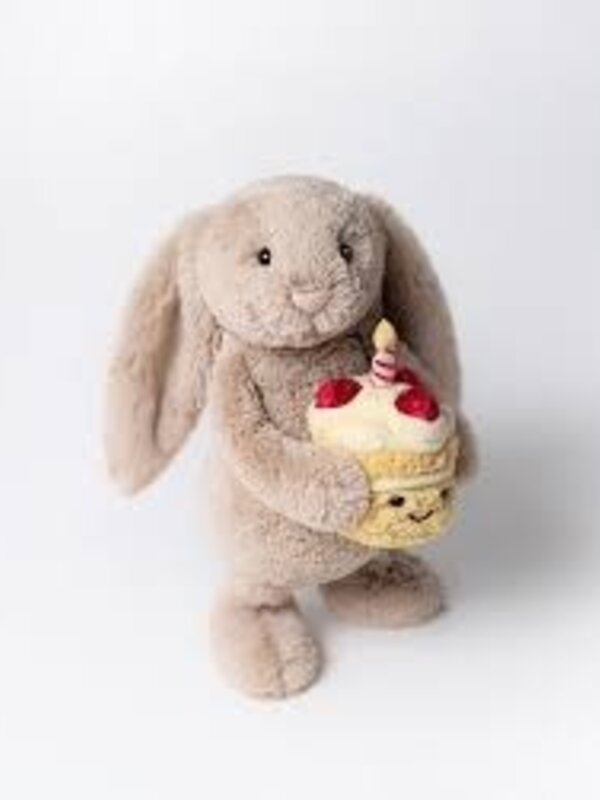 Jellycat Inc. Bashful Beige Bunny 'Birthday'