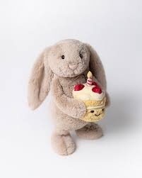 Jellycat Inc. Bashful Beige Bunny 'Birthday'