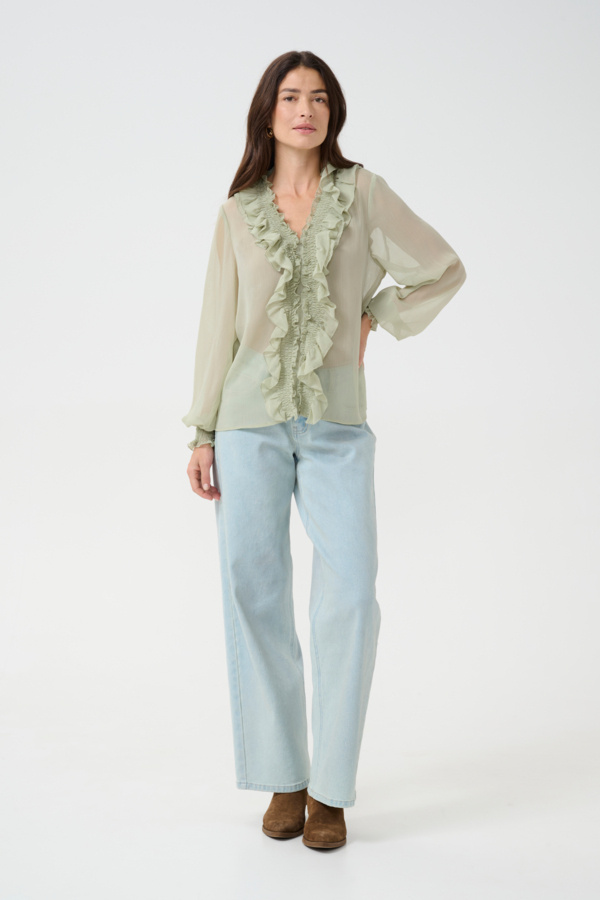 Cream CREmery Blouse