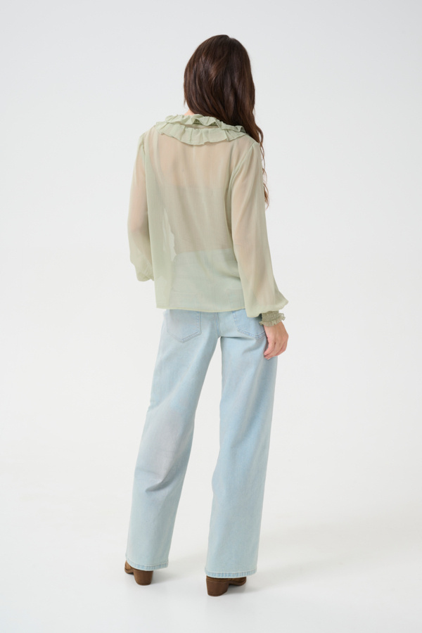 Cream CREmery Blouse