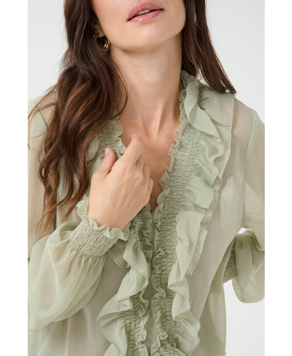Cream CREmery Blouse