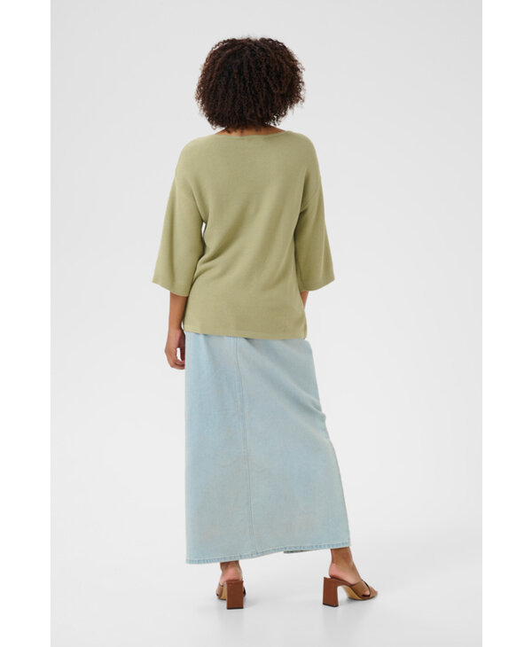 Cream CRSillar Loose Knit Blouse