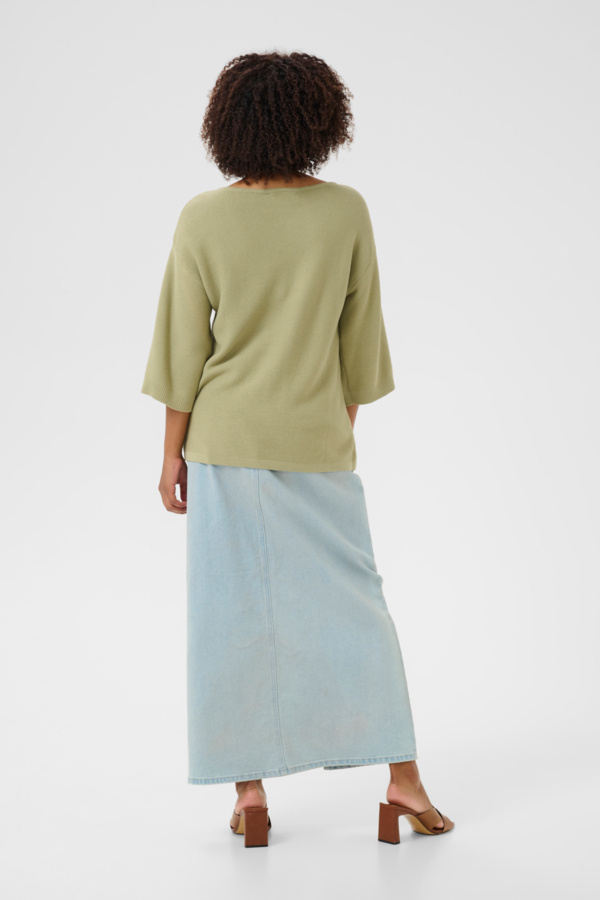 Cream CRSillar Loose Knit Blouse