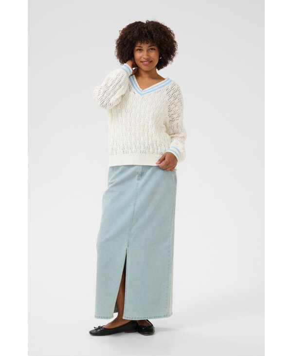 Cream CRPreps Knit Pullover