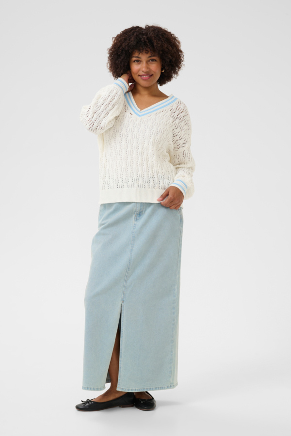 Cream CRPreps Knit Pullover
