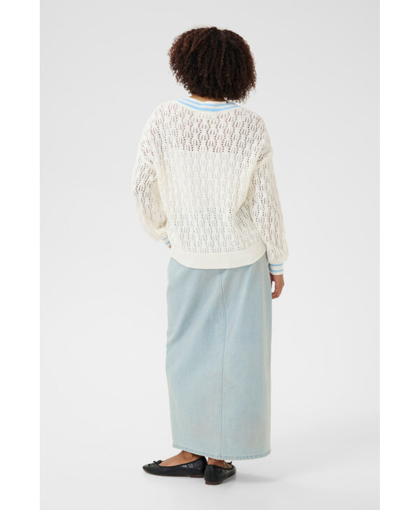 Cream CRPreps Knit Pullover