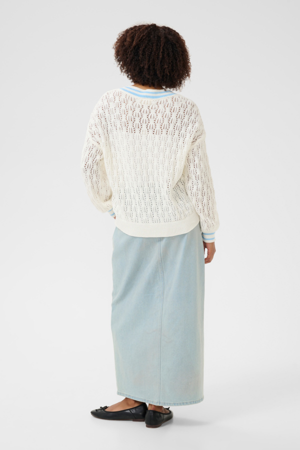 Cream CRPreps Knit Pullover
