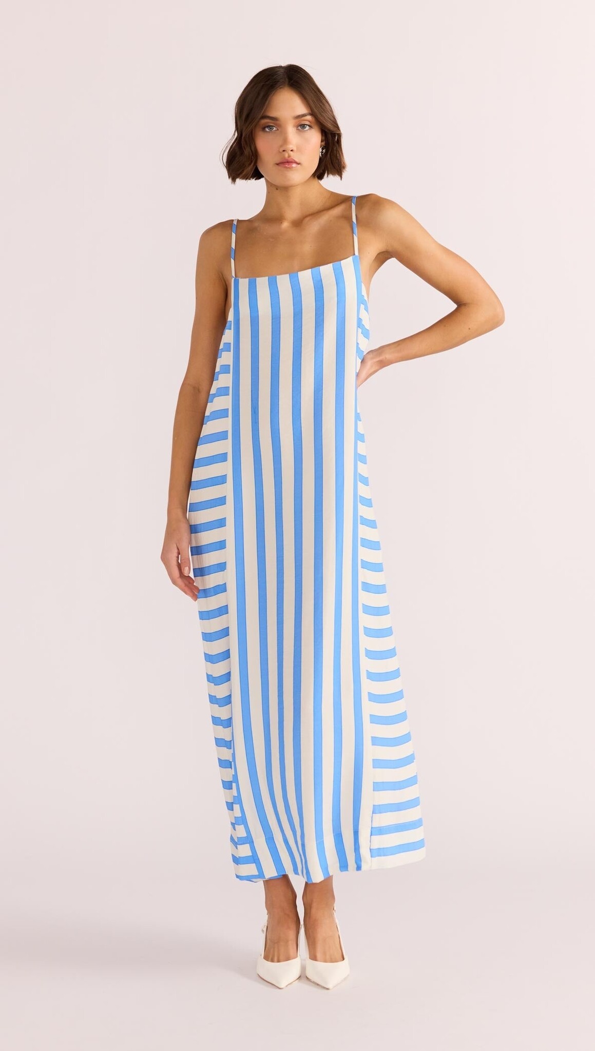Mink Pink Nimue Stripe Midi Dress