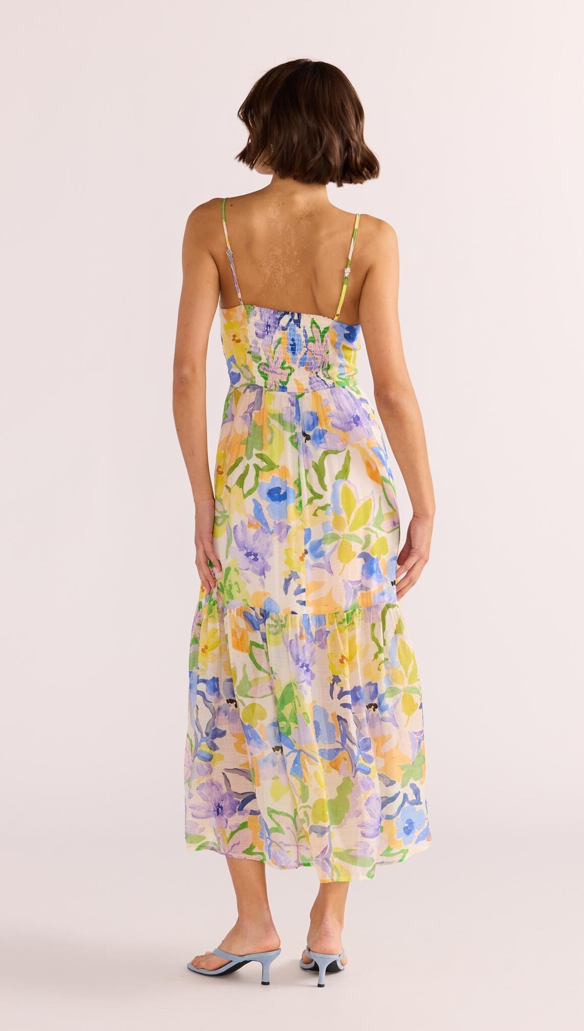 Mink Pink Fable Tie Midi Dress