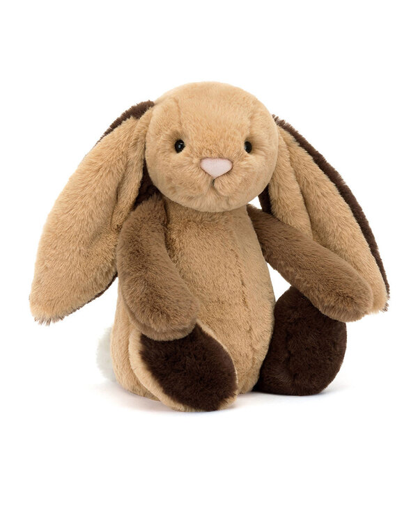 Jellycat Inc. Bashful Patchwork Brown Bunny Original