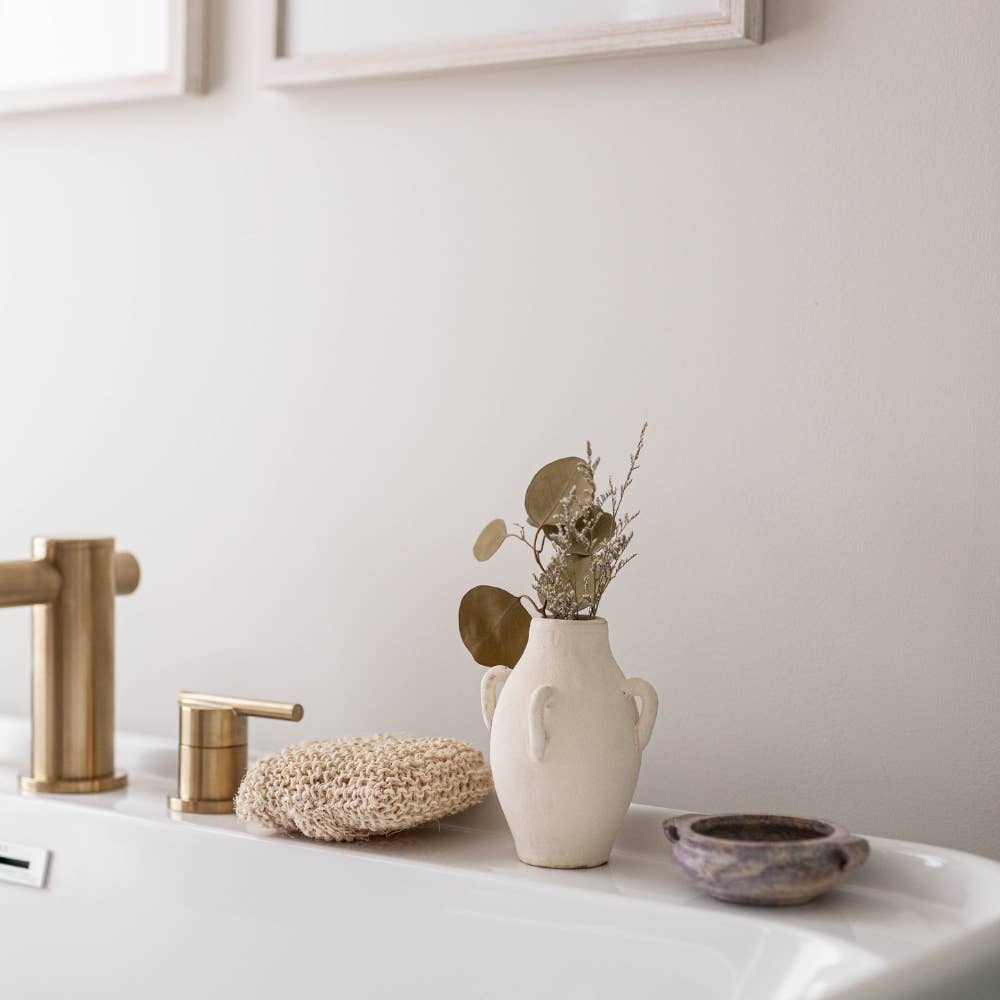 Luxe B Pampas Grass Soapstone Bowl