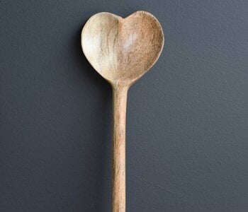 Heart Mango Wood Spoon