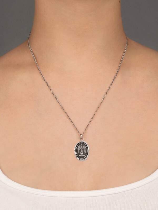 Pyrrha Guardian Angel Sterling Silver 20in