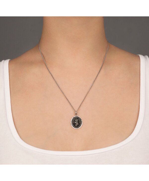 Pyrrha Slow Down Sterling Silver 18"