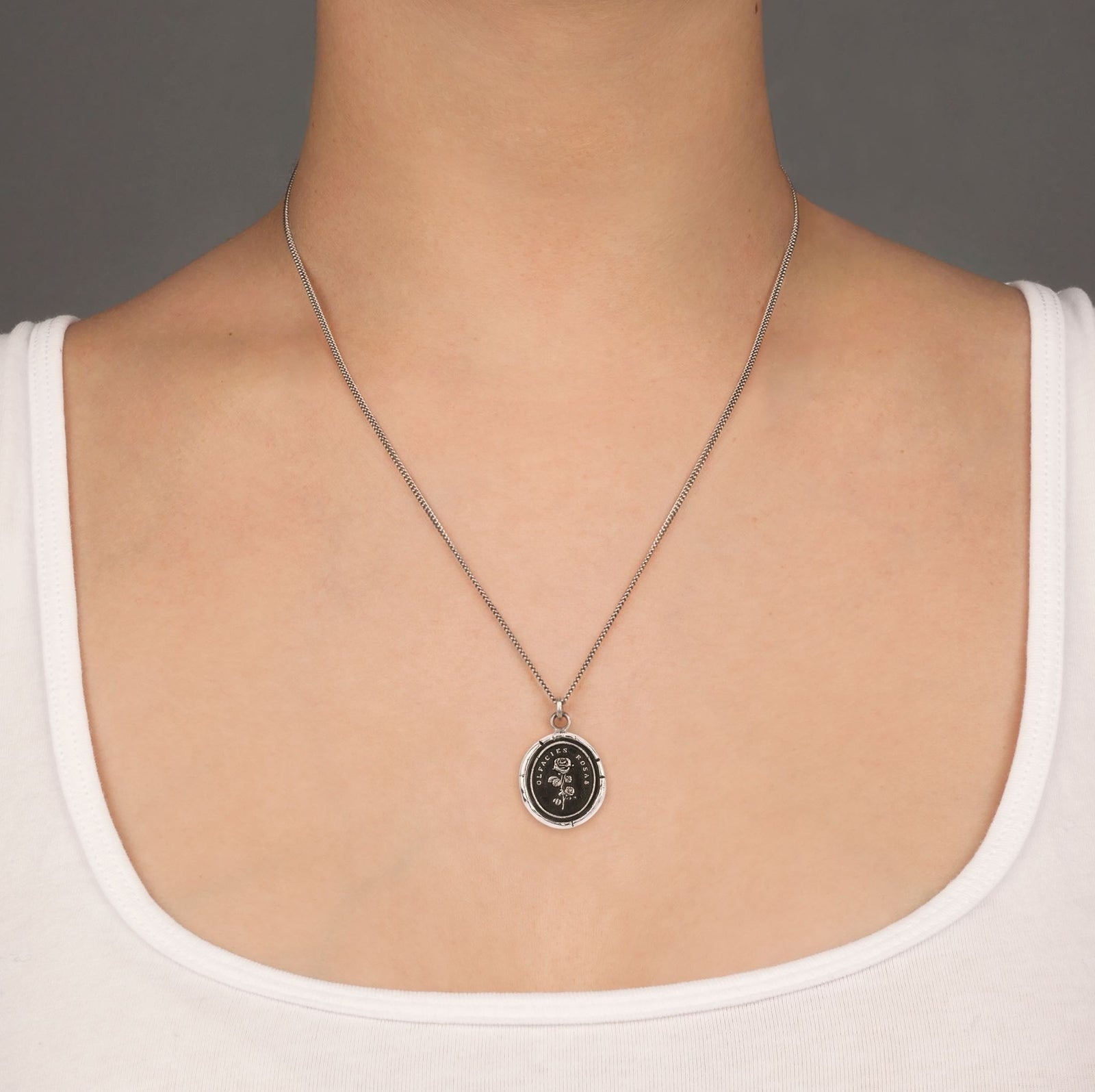 Pyrrha Slow Down Sterling Silver 18"