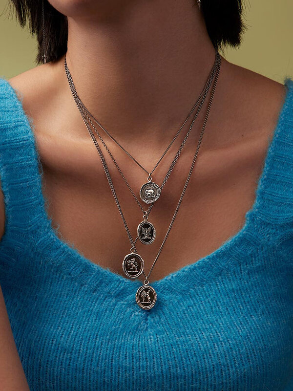 Pyrrha Lionhearted Sterling Silver 20" Fine Curb