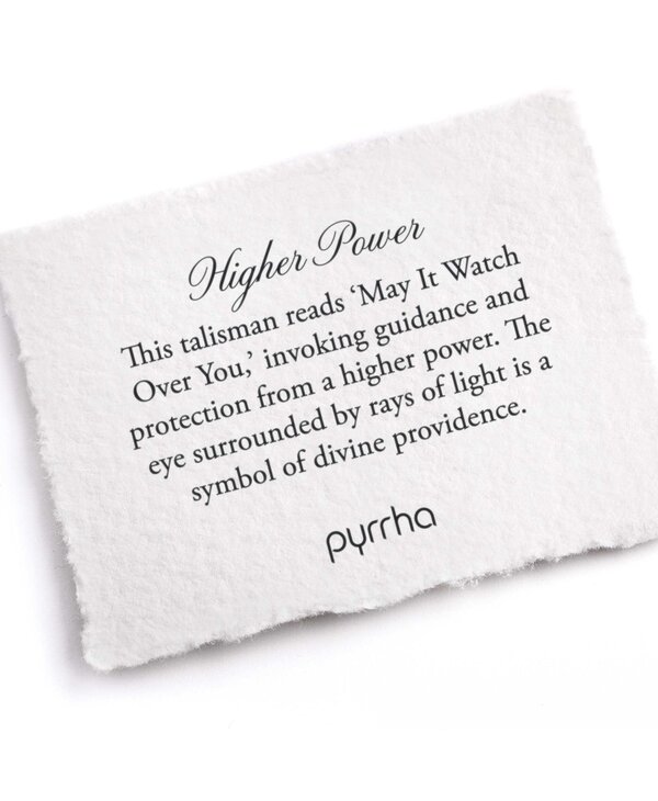 Pyrrha Higher Power Sterling Silver 20" Fine Curb