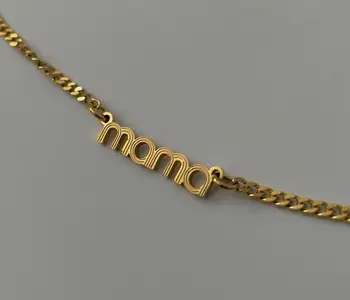 Mama Necklace 2.0- Gold