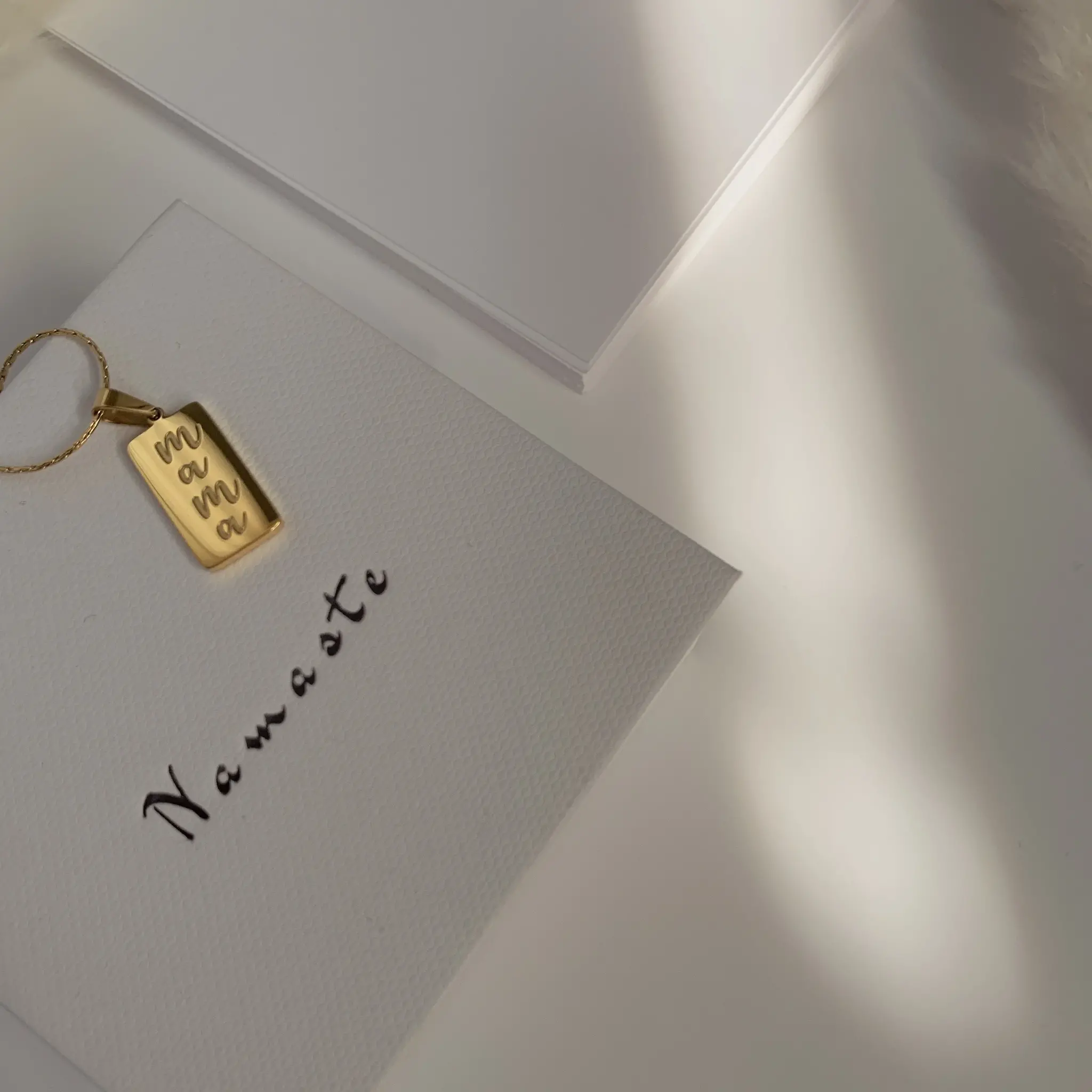Namaste Jewelry Mama Necklace - Gold