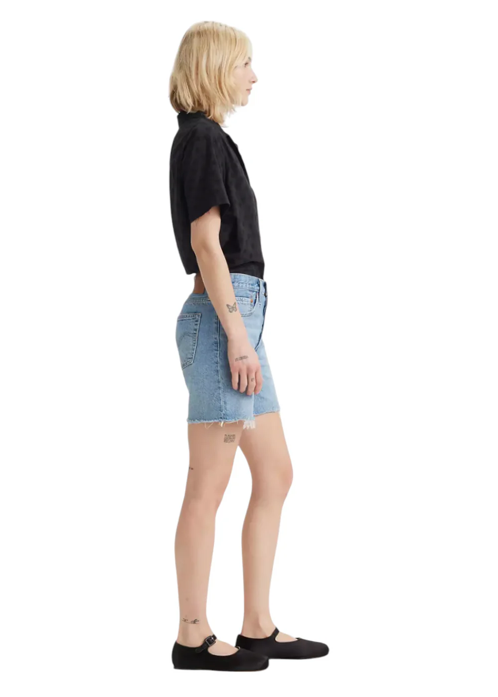 Levi Strauss & Co. 501 Mid Thigh Short, Fun Flare