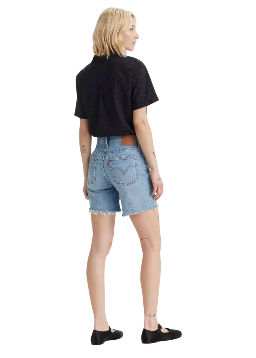 Levi Strauss & Co. 501 Mid Thigh Short, Fun Flare