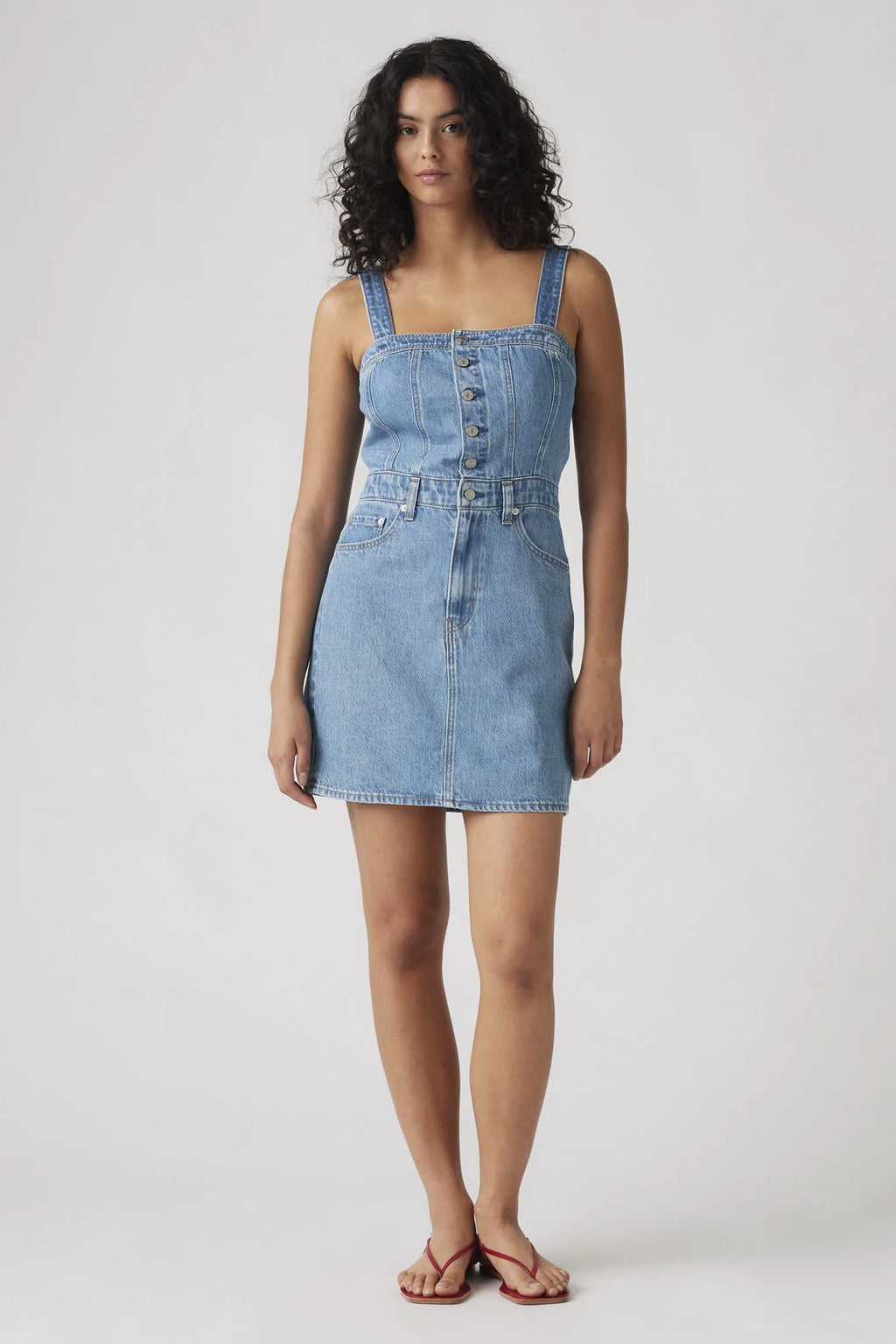 Levi Strauss & Co. Iconic Button Dress, Chill Day