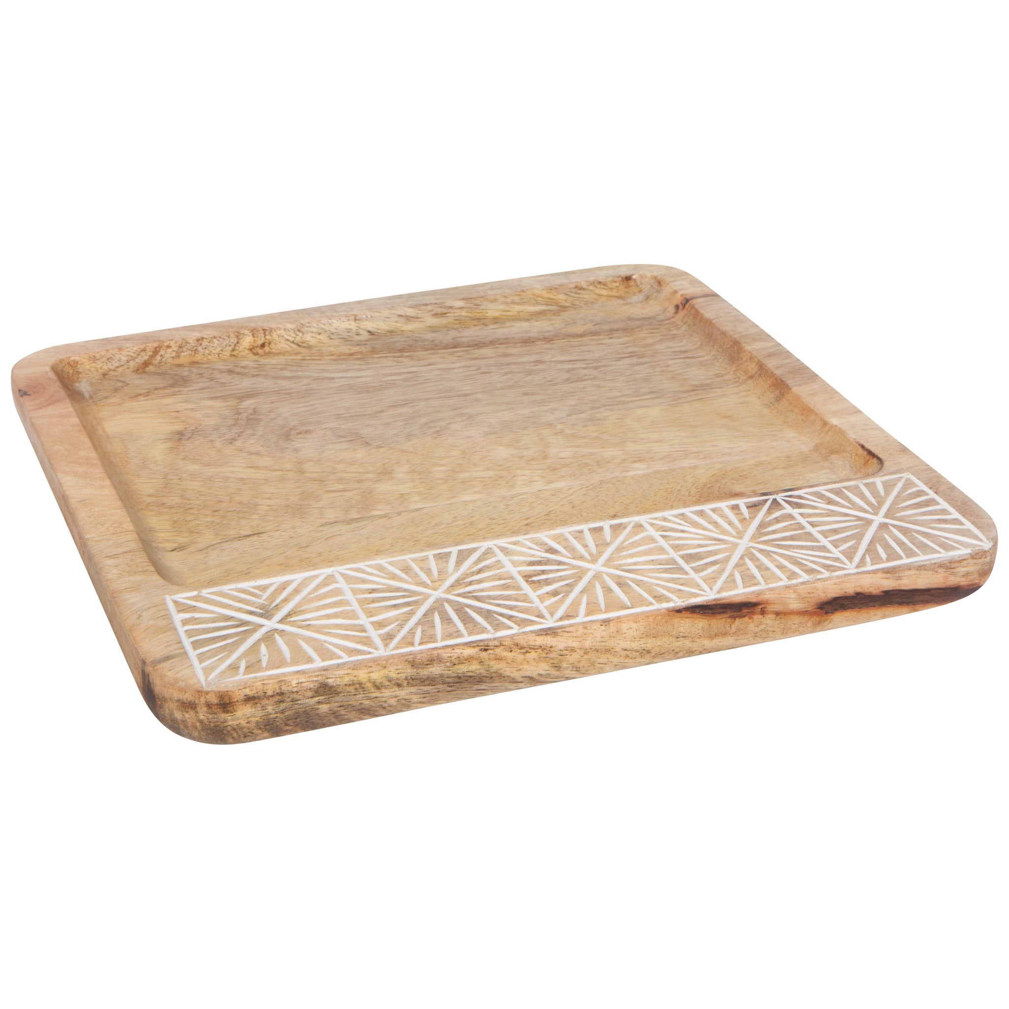 Danica Nosh Mango Wood Plate