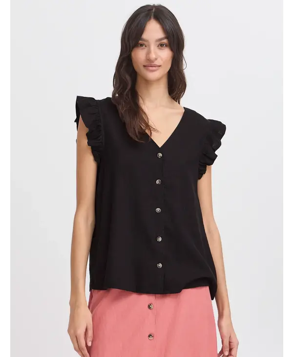 B.Young BYFALAKKA Ruffle Shirt