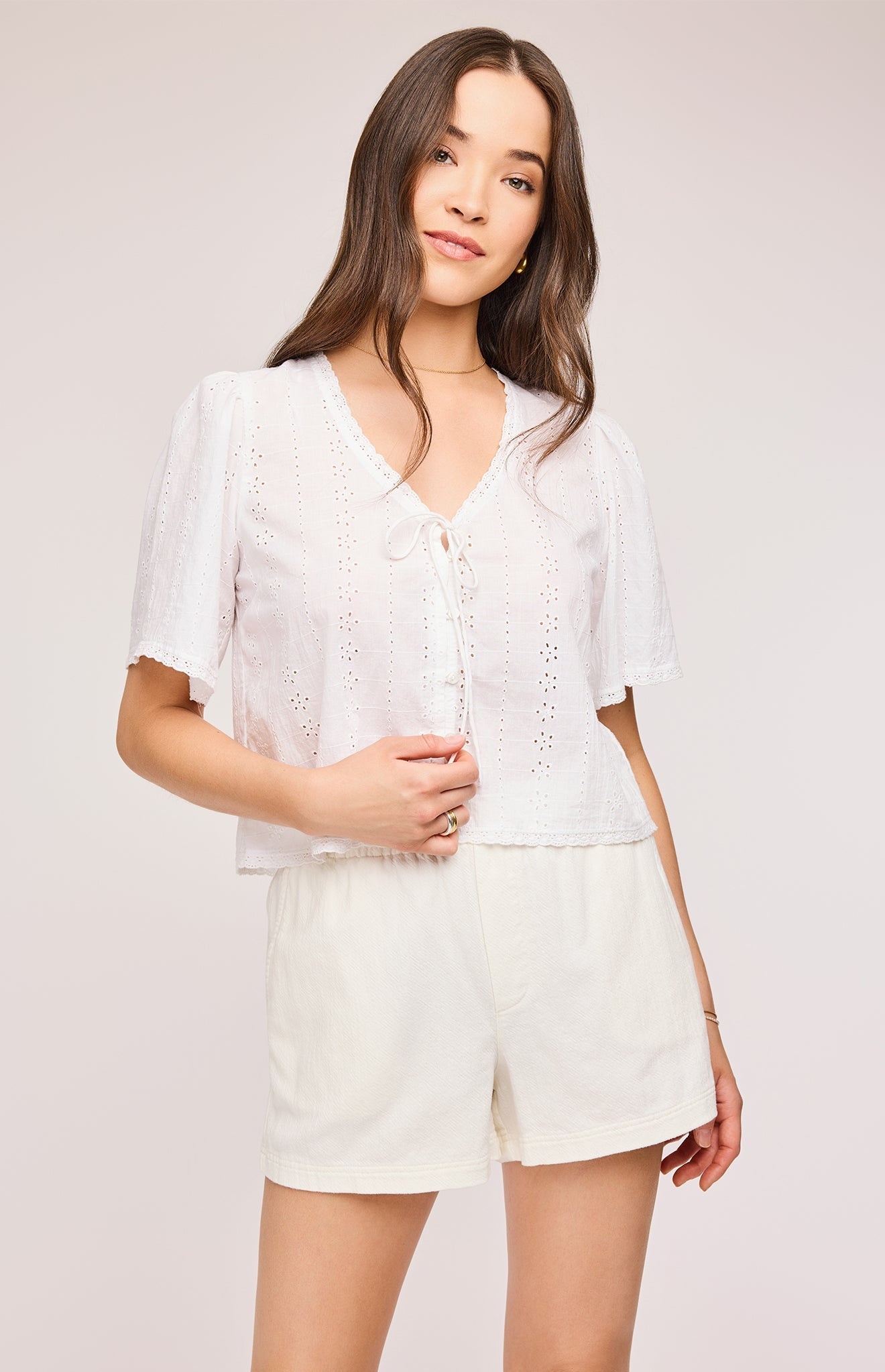Gentle Fawn Jessa Eyelet Top
