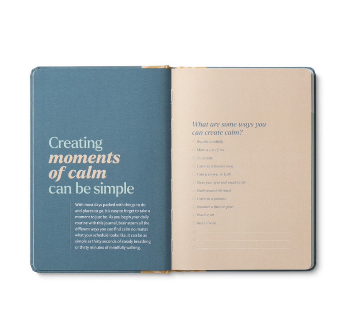 Compendium Calm Every Day - Guided Journal