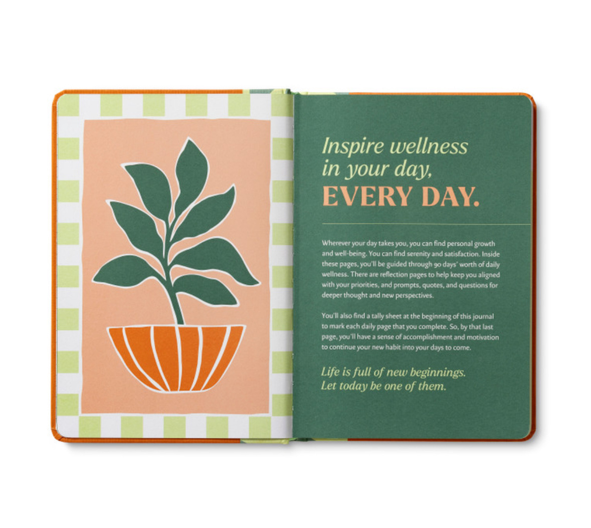 Compendium Wellness Every Day- Guided Journal