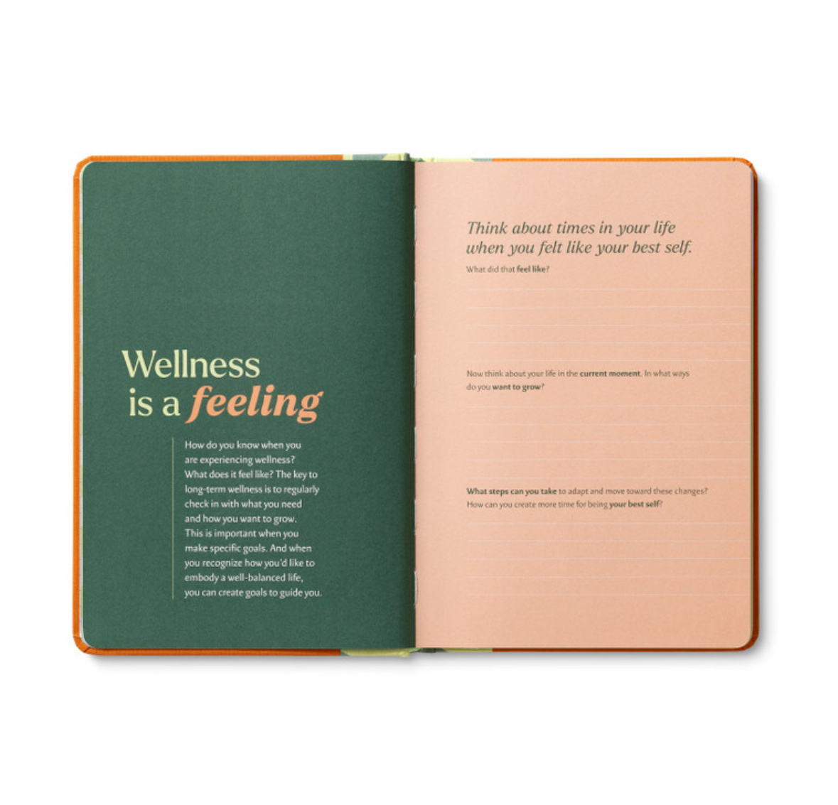 Compendium Wellness Every Day- Guided Journal