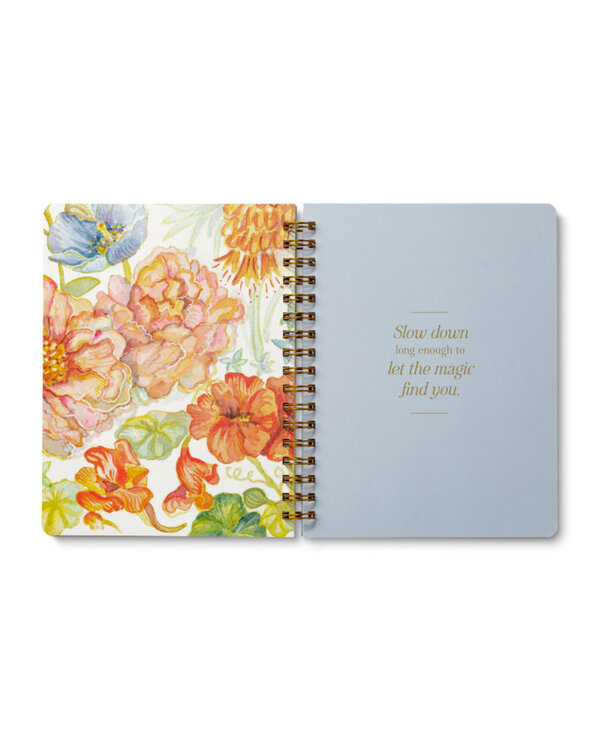 Compendium Seek Out Beauty Spiral Notebook