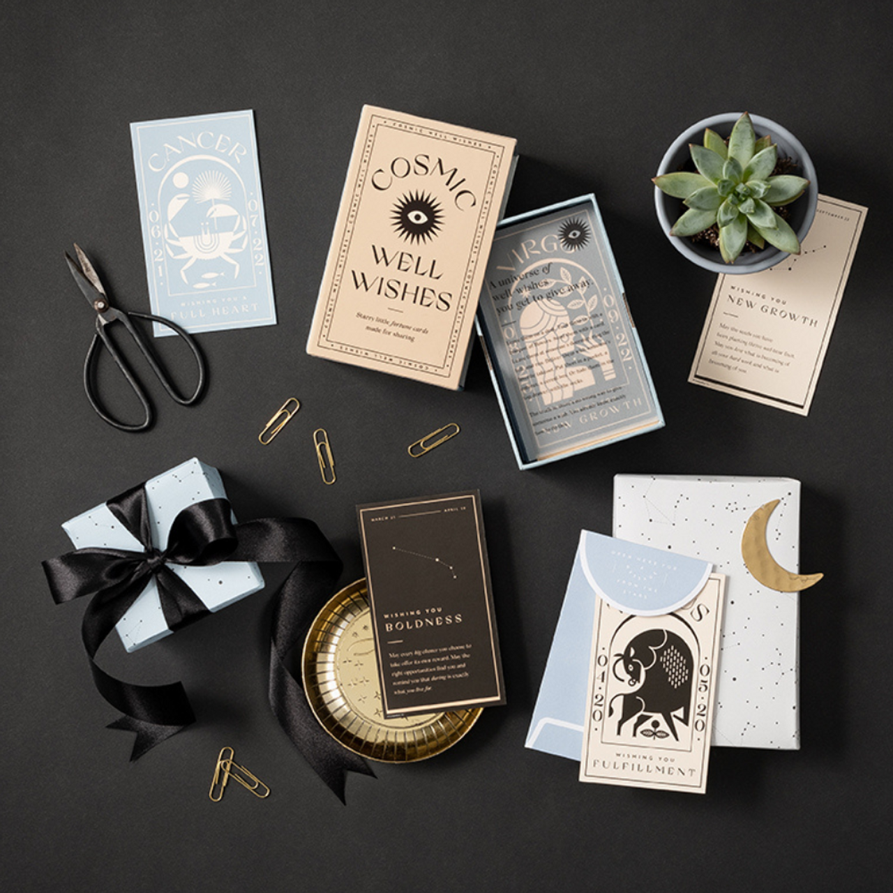 Compendium Cosmic Well Wishes Card Set