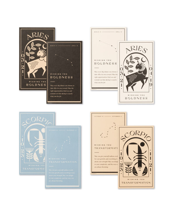 Compendium Cosmic Well Wishes Card Set