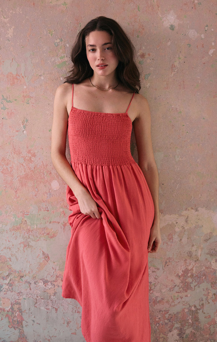 Z Supply Bayside Linen Maxi Dress